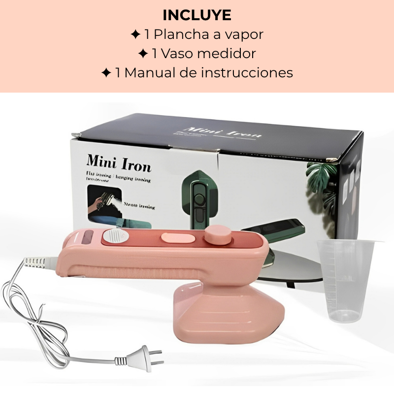 Mini Plancha a Vapor Portátil
