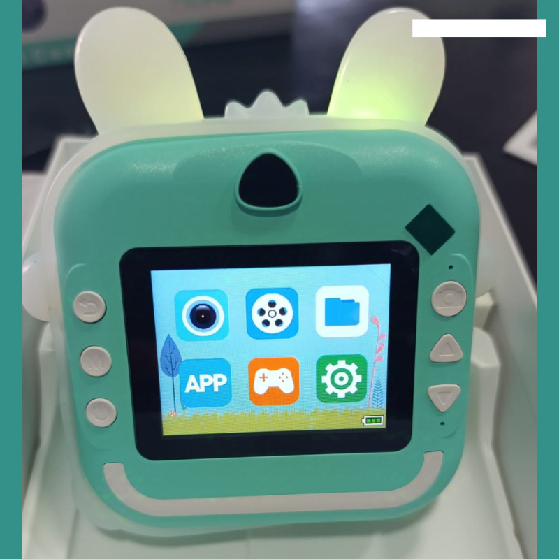 Mini Cámara con Impresora Instantánea