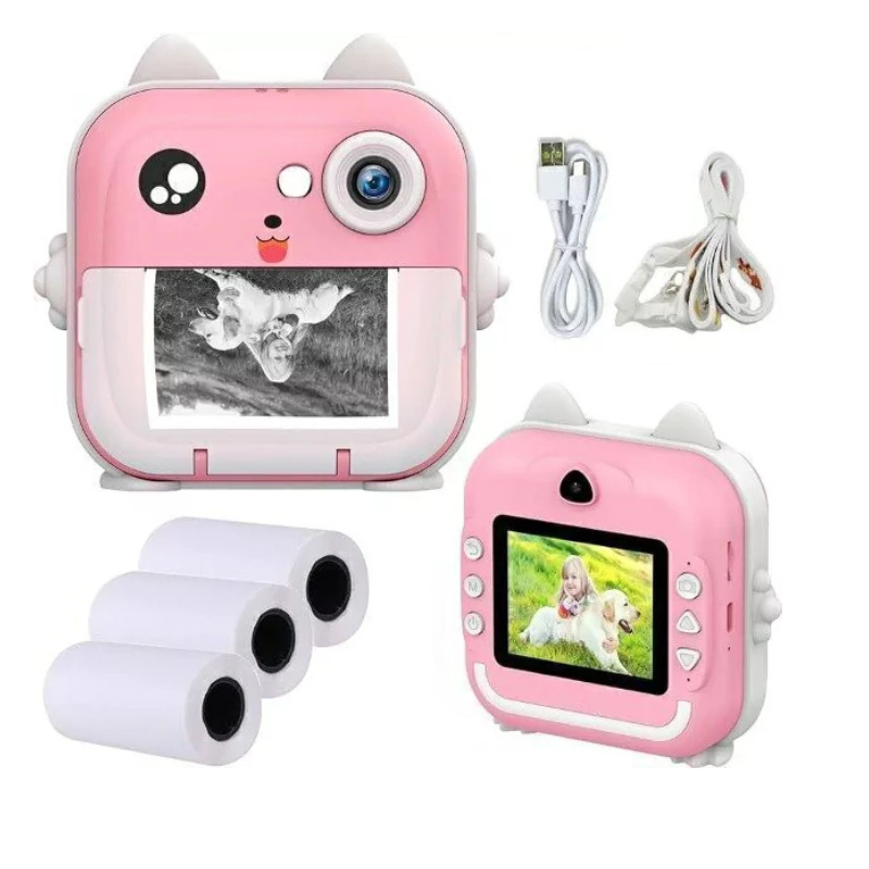 Mini Cámara con Impresora Instantánea
