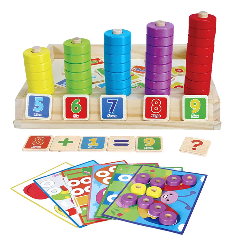 Juego Didáctico de Madera – Aprendizaje y Diversión para Todas las Etapas