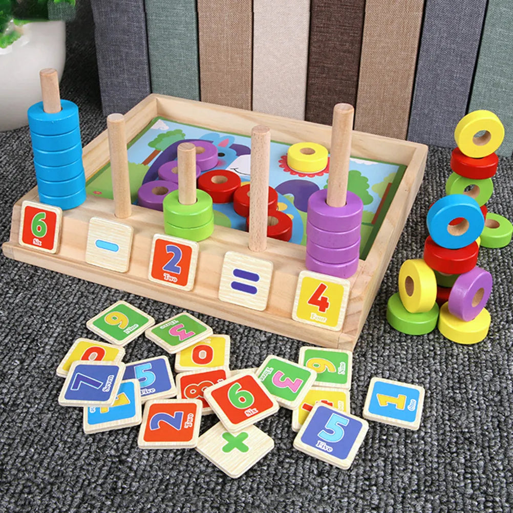 Juego Didáctico de Madera – Aprendizaje y Diversión para Todas las Etapas