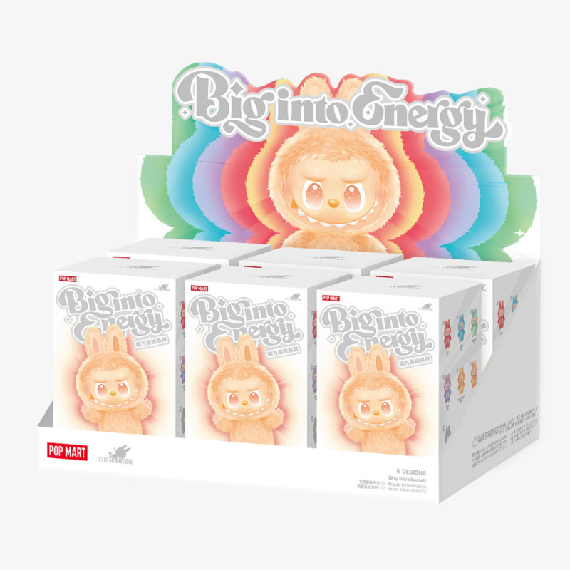 Peluche Labubu BIG INTO ENERGY – Muñeco Misterioso Coleccionable