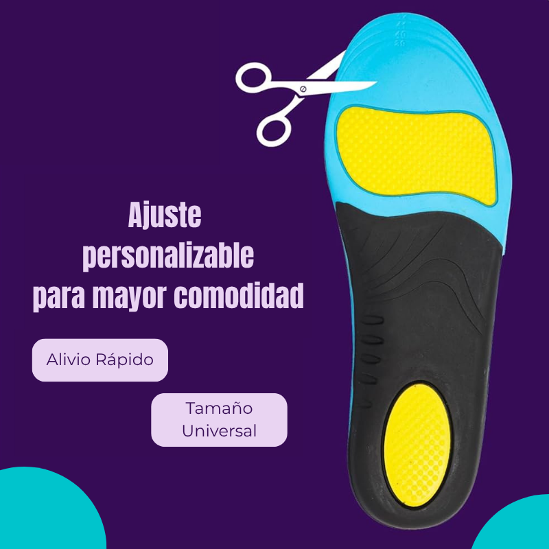Plantilla Ortopédica para Pies Planos – Soporte y Corrección para Tu Bienestar