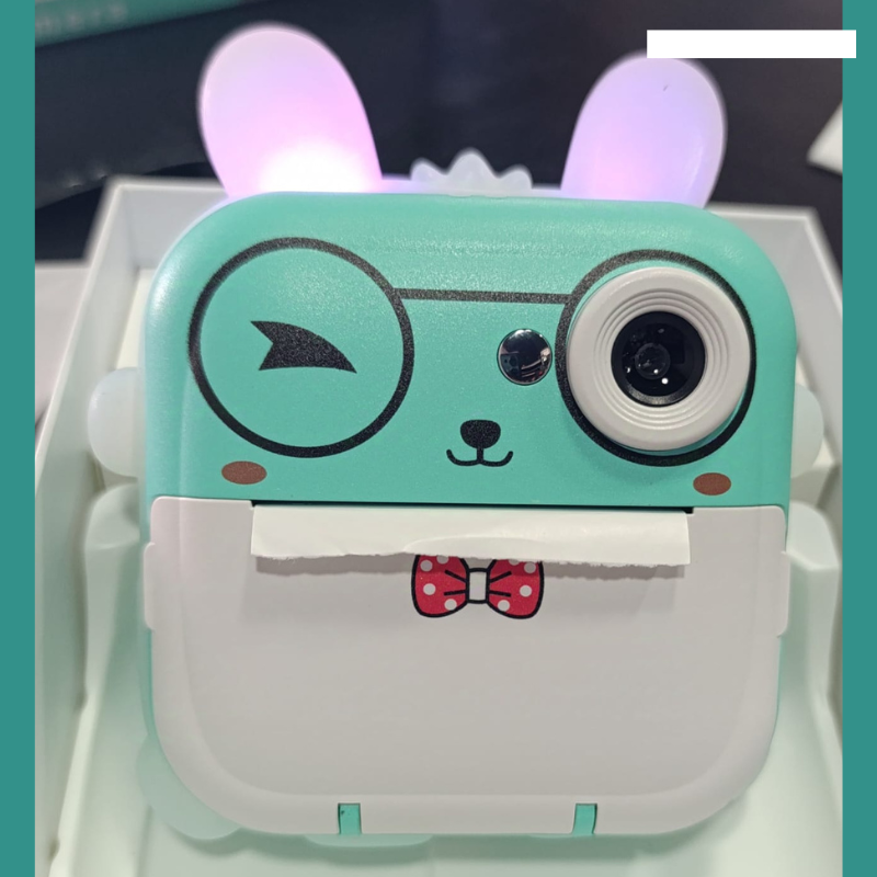 Mini Cámara con Impresora Instantánea