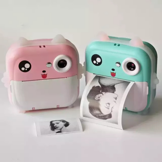 Mini Cámara con Impresora Instantánea