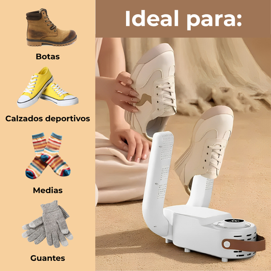 Secador Eléctrico de Zapatos – Plegable, Multifuncional y Portátil