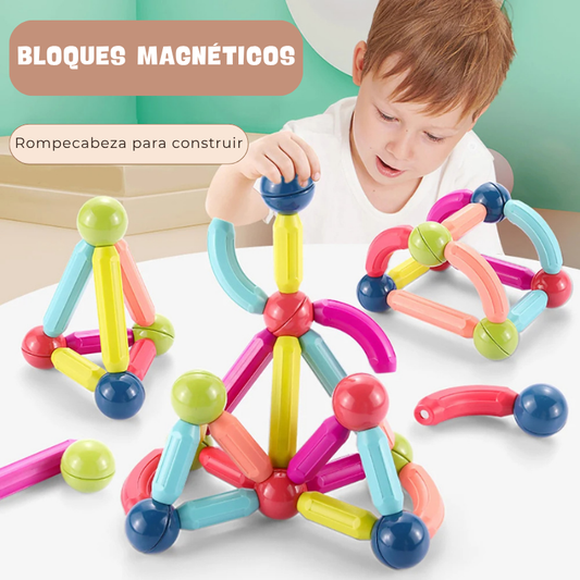 Bloques Magnéticos para Niños