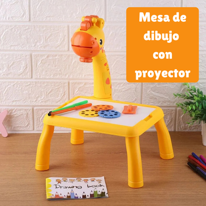 Mesa de Dibujo Infantil con Proyector | Estimula la Creatividad de tus Hijos
