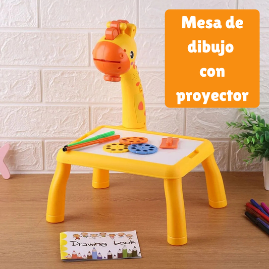 Mesa de Dibujo Infantil con Proyector | Estimula la Creatividad de tus Hijos