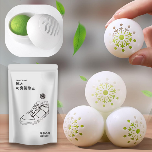 Bolas Desodorantes para Zapatos y Armarios – Eliminación de Olores, Aromaterapia y Uso Reutilizable