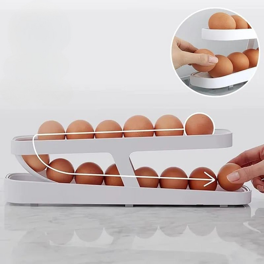Dispensador de Huevos Enrollable para Refrigerador