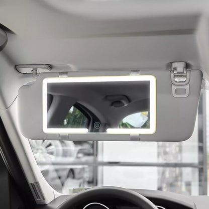 Espejo con luz LED para Auto