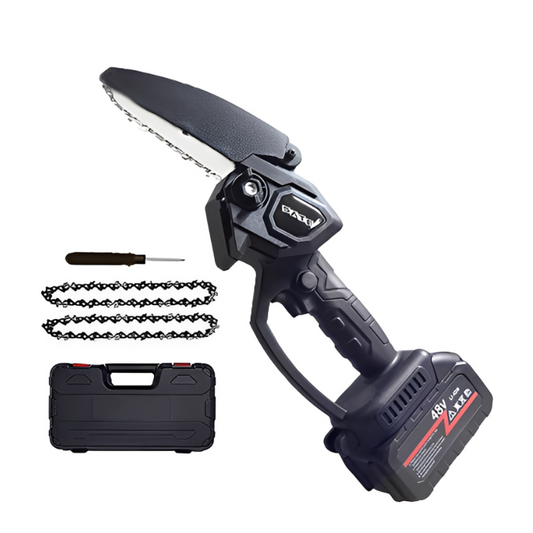 Mini Motosierra a Batería 6'' ATK880 – Potencia Compacta y Precisa