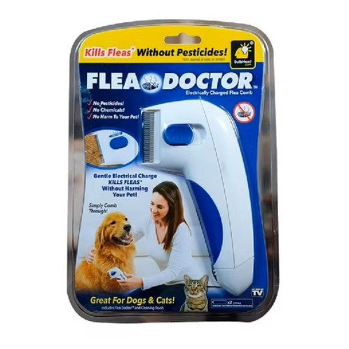 Peine Electrónico para Pulgas – Elimina Pulgas de Perros y Gatos de Forma Segura