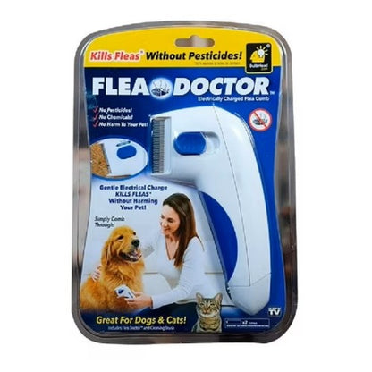 Peine Electrónico para Pulgas – Elimina Pulgas de Perros y Gatos de Forma Segura
