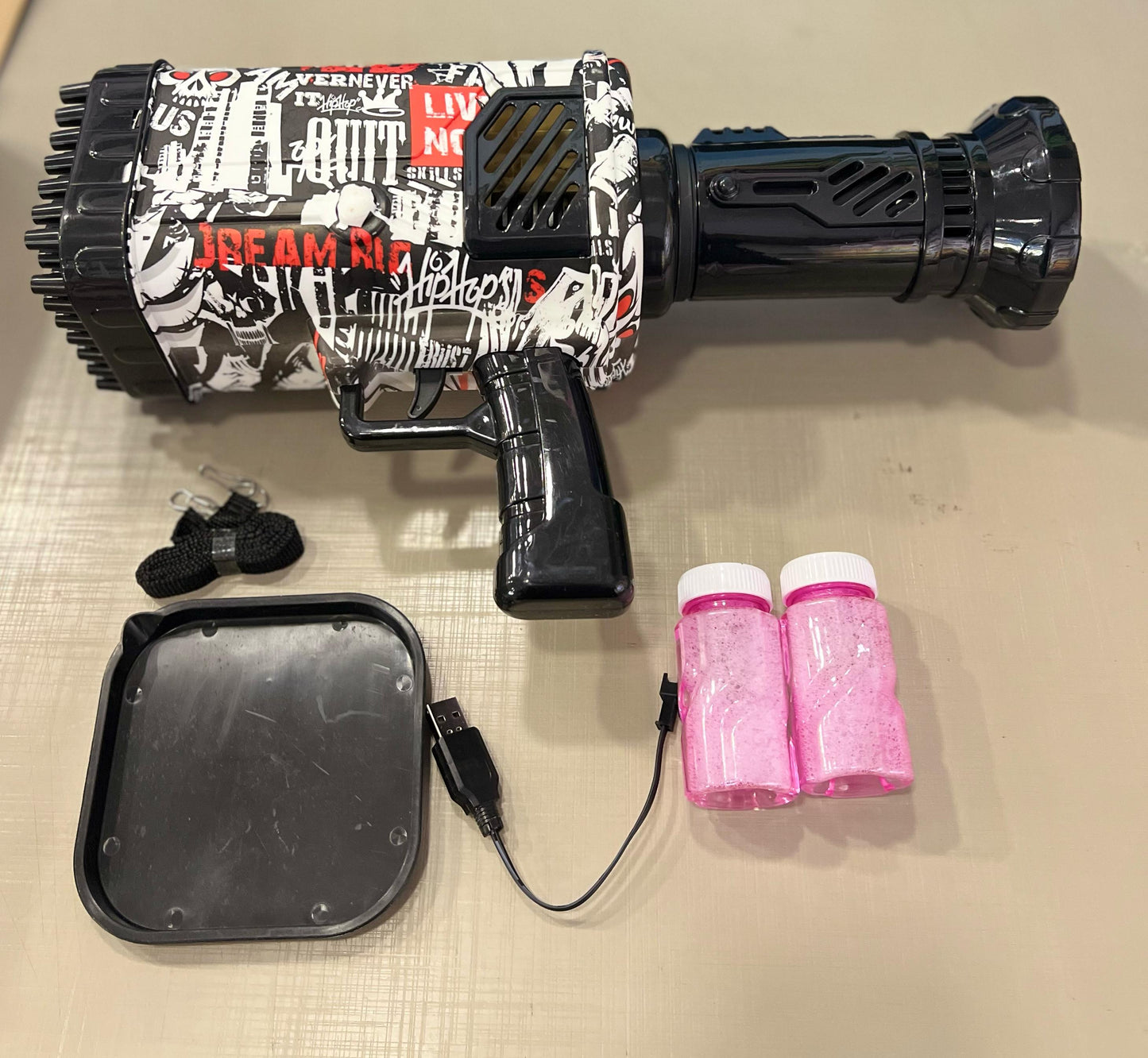 Pistola de Burbujas para Niños